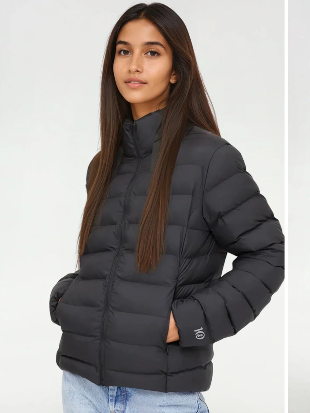 Women’s Puffer Jacket Cloud Shell Packable Quilted  steampunk size XS